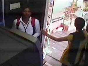 ATM Scandal captured by security camera