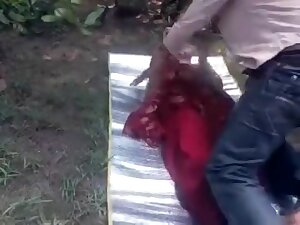 Indian husband wife hardcore outdoor fucked
