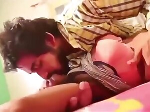 Desi couple doing sex while husband isn't at home, desi romance