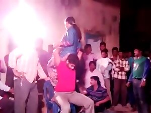 Tamil Girls Femdom Dance over a man in Public