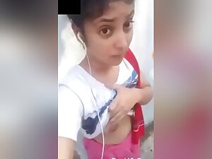 Today Exclusive- Desi Girl Showing Her Boobs And Pussy Fingerring On Video Call Part 2