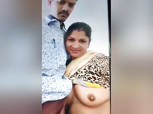 Today Exclusive- Desi Cheating Wife Handjob And Fucked