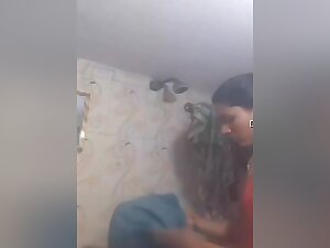 Today Exclusive- Desi Gf Showing Her Boobs And Pussy To Lover On Video Call Part 1