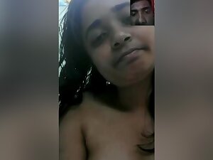 Today Exclusive- Cute Desi Girl Showing Her Boobs And Pussy On Video Call