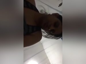 Today Exclusive-sexy Lankan Wife Blowjob And Fucked Part 2