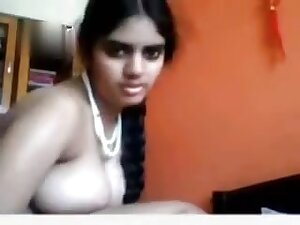 Tamil angel showing herself on web camera